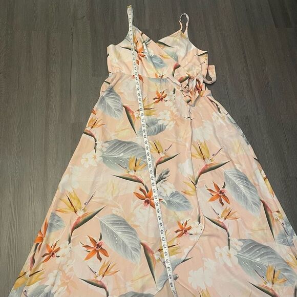 Show Me Your MuMu Mariah Wrap Gown in Paradise Tropical Floral Size XXXL 3X - Picture 12 of 12